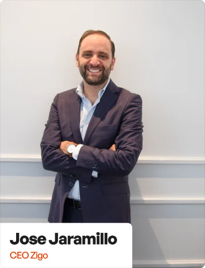 Imagen de Jose Jaramillo CEO de Zigo