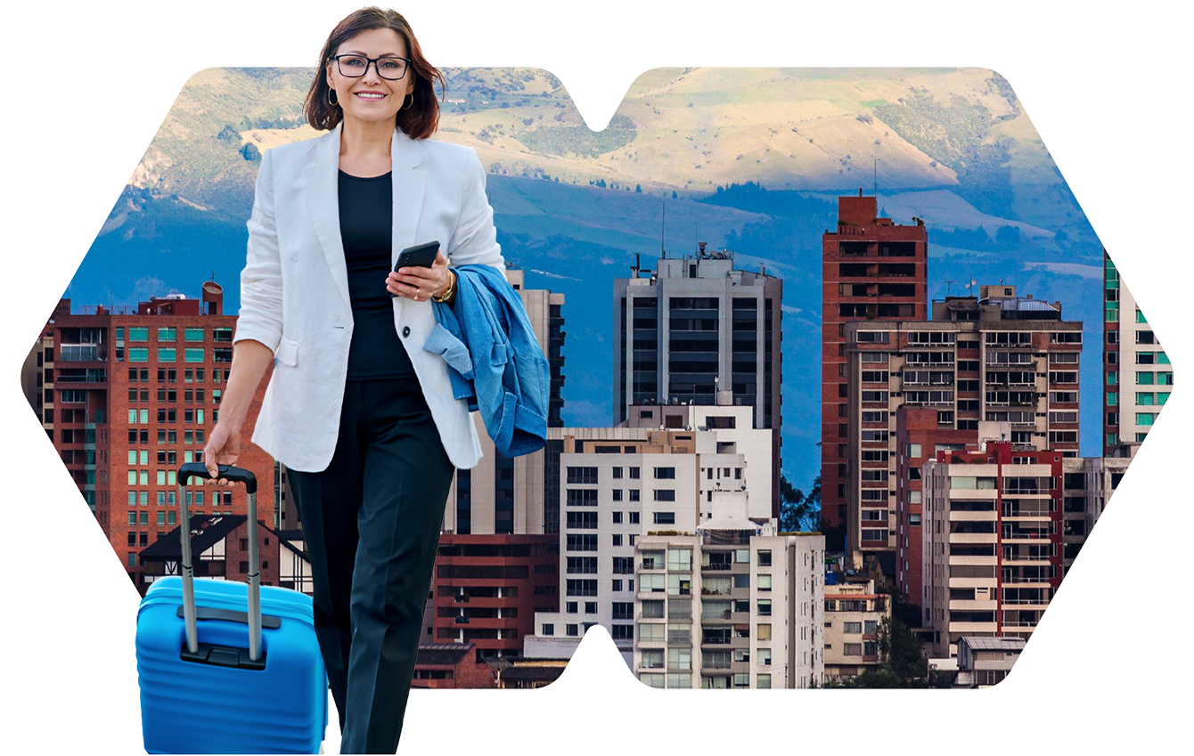 Mujer viajera